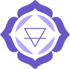 Purple lotus icon